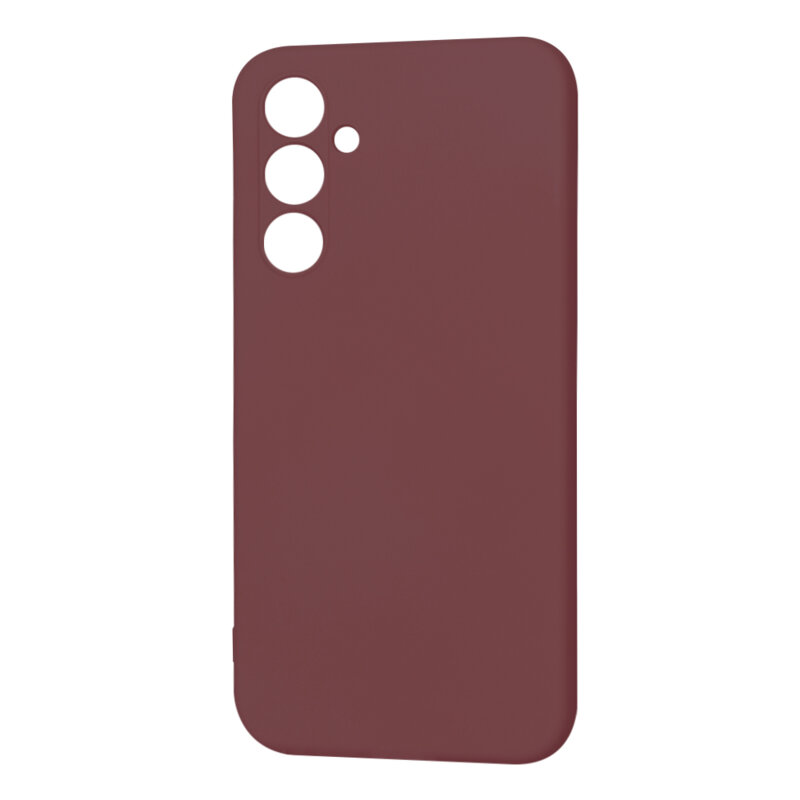 Husa silicon Samsung Galaxy A54 Techsuit SoftFlex, bordo