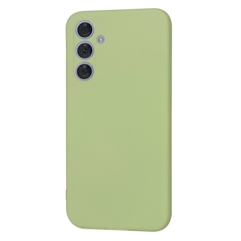 Husa silicon Samsung Galaxy A54 Techsuit SoftFlex, verde