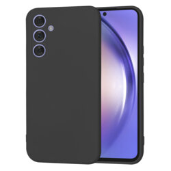 Husa silicon Samsung Galaxy A54 Techsuit SoftFlex, negru