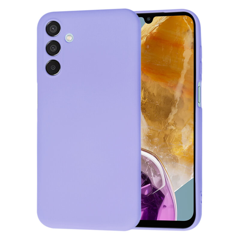 Husa silicon Samsung Galaxy M15 Techsuit SoftFlex, violet