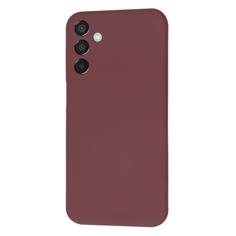 Husa silicon Samsung Galaxy M15 Techsuit SoftFlex, bordo