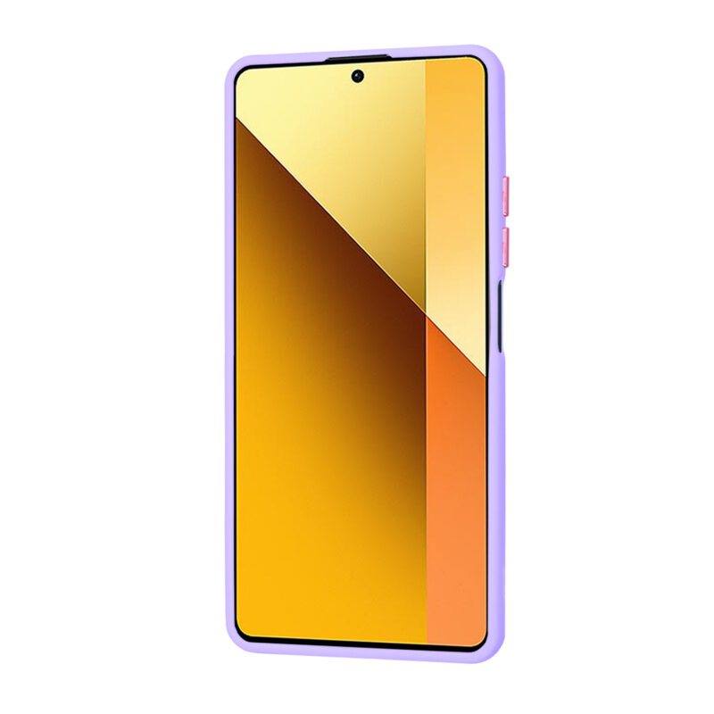 Husa Xiaomi Redmi Note 13 5G Techsuit HaloFrost Series, mov deschis