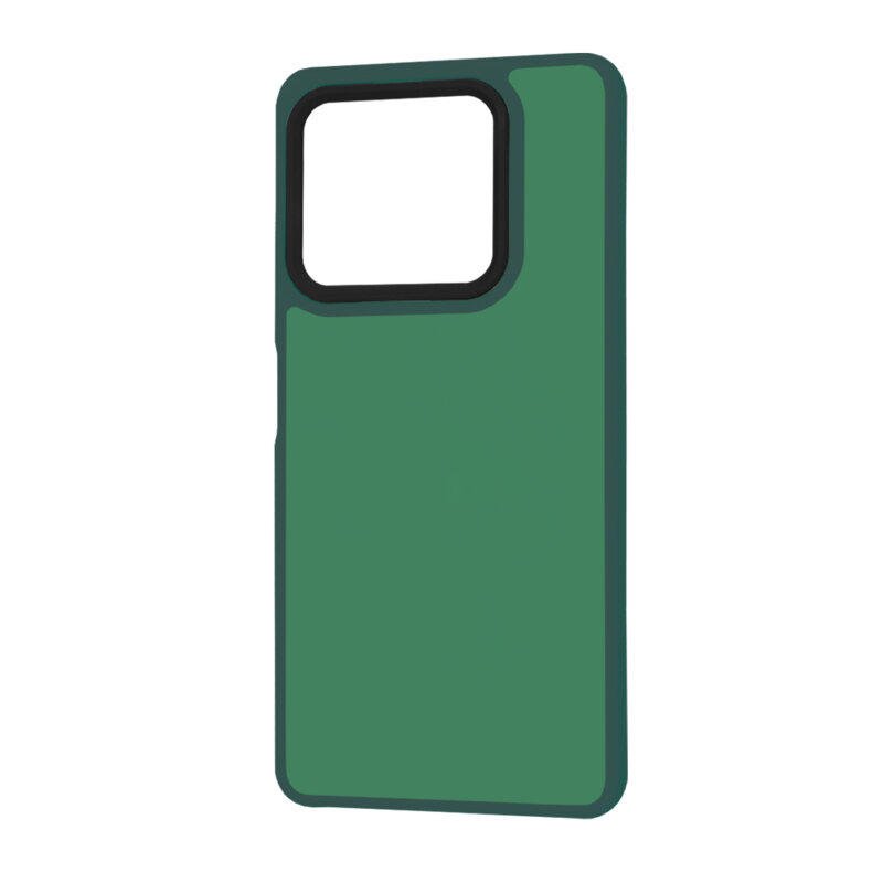 Husa Xiaomi Redmi Note 13 5G Techsuit HaloFrost Series, verde inchis
