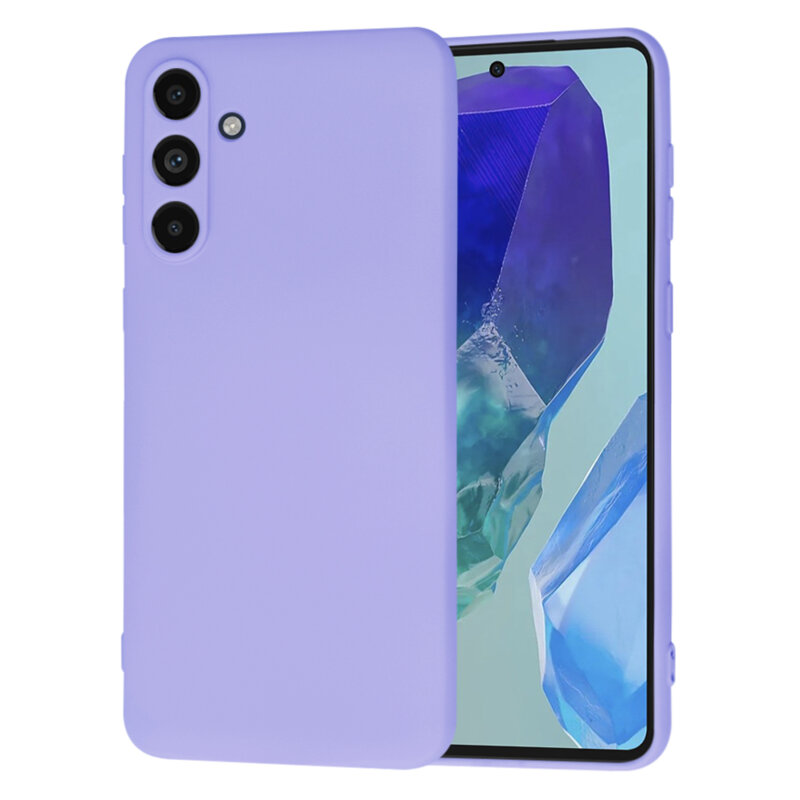 Husa silicon Samsung Galaxy M55 Techsuit SoftFlex, violet