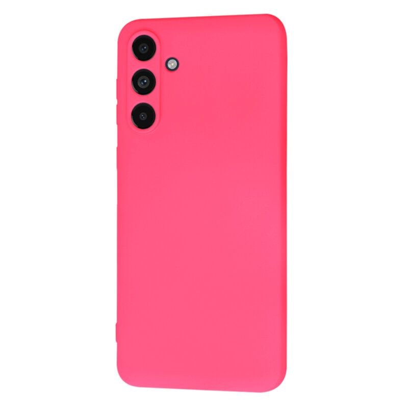 Husa silicon Samsung Galaxy M55 Techsuit SoftFlex, fucsia