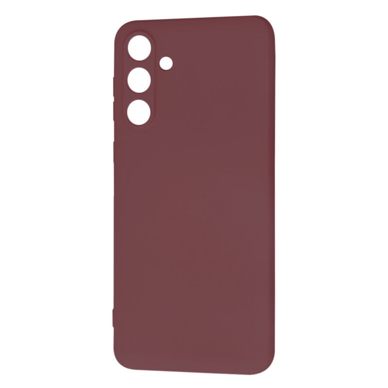 Husa silicon Samsung Galaxy M55 Techsuit SoftFlex, bordo