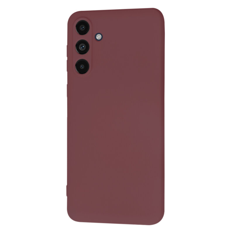 Husa silicon Samsung Galaxy M55 Techsuit SoftFlex, bordo