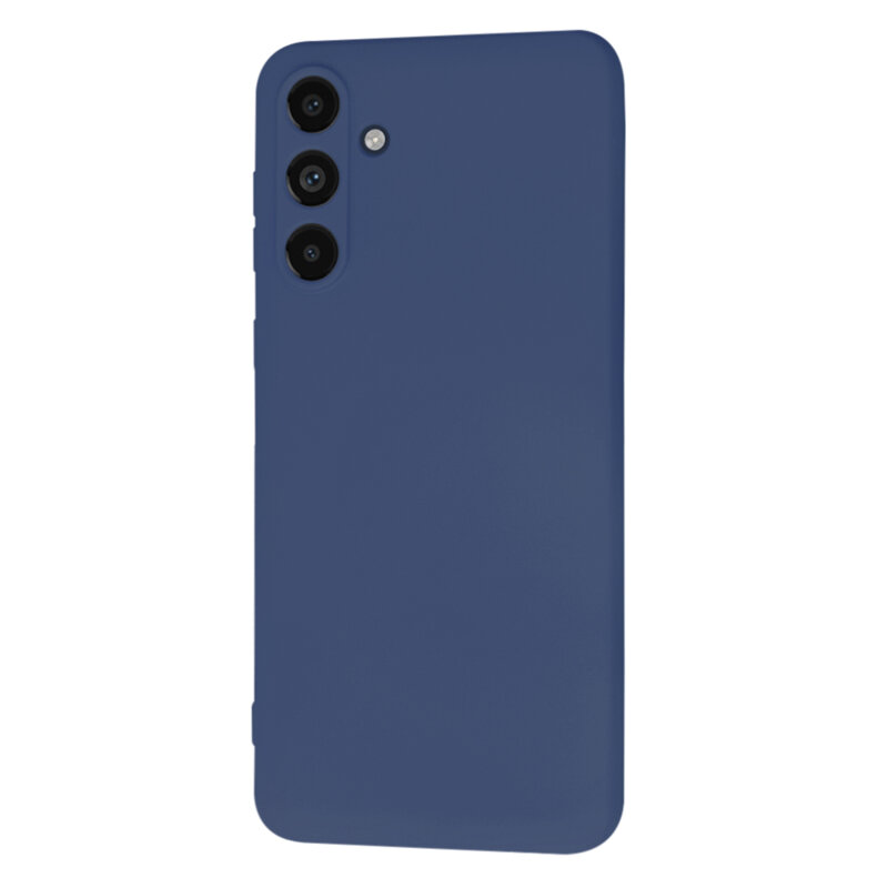 Husa silicon Samsung Galaxy M55 Techsuit SoftFlex, bleumarin