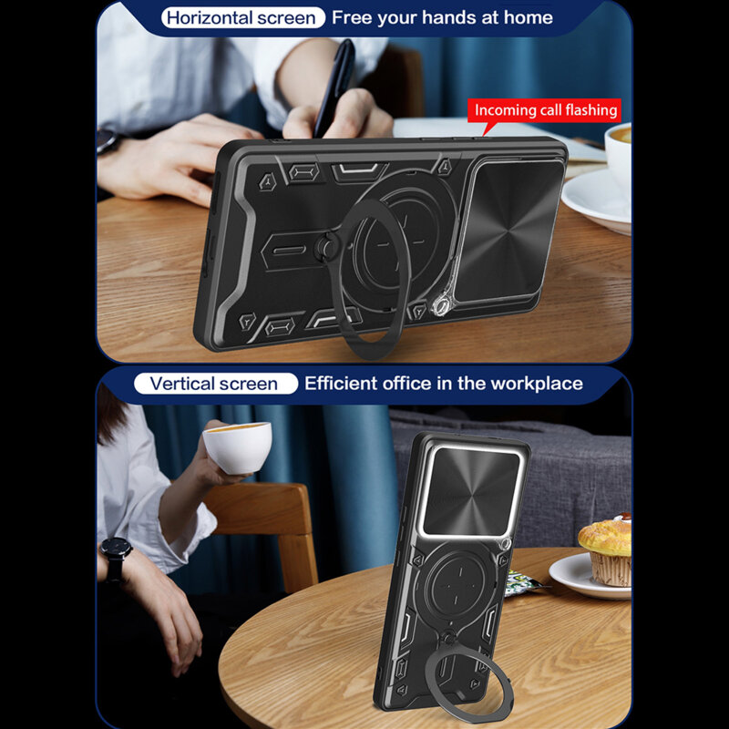 Husa Xiaomi Redmi 13 Techsuit CamGuard Pro, mov