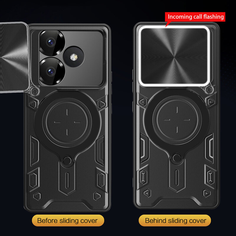 Husa Xiaomi Poco M6 4G Techsuit CamGuard Pro, mov