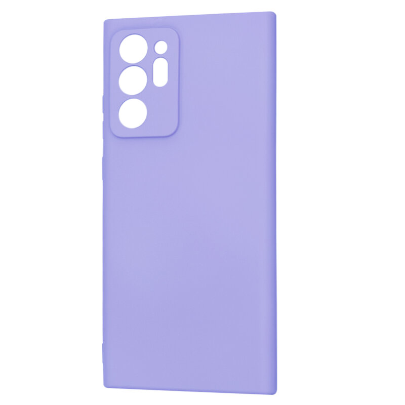 Husa silicon Samsung Galaxy Note 20 Ultra Techsuit SoftFlex, violet