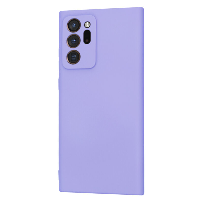 Husa silicon Samsung Galaxy Note 20 Ultra Techsuit SoftFlex, violet