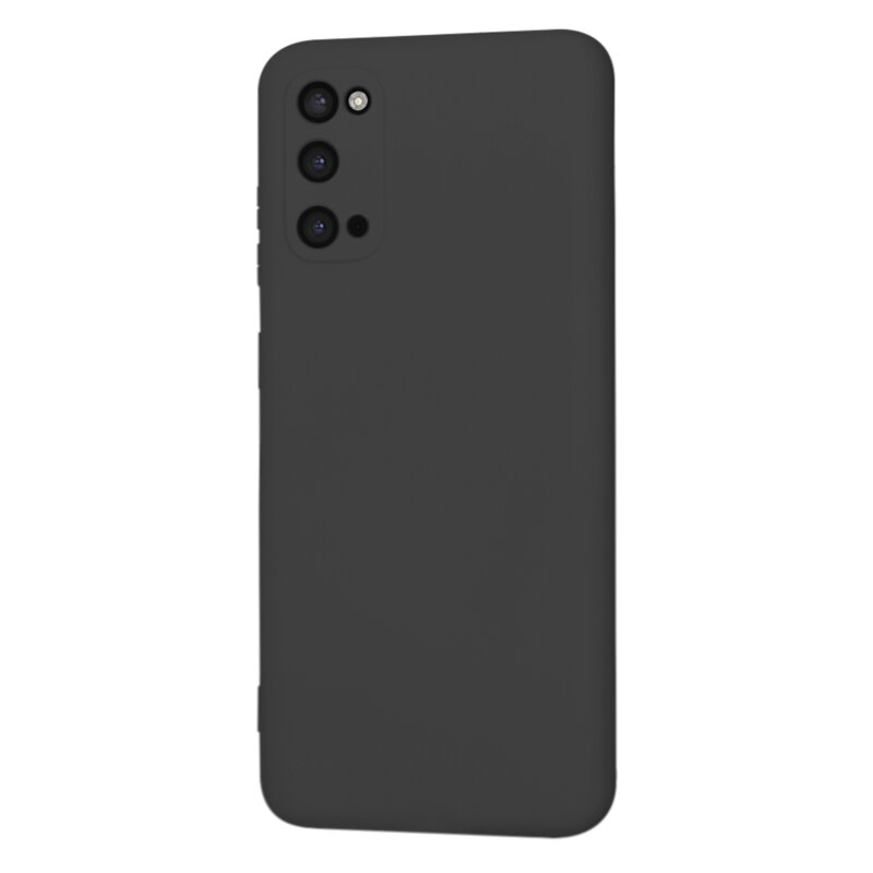 Husa silicon Samsung Galaxy S20 5G Techsuit SoftFlex, negru