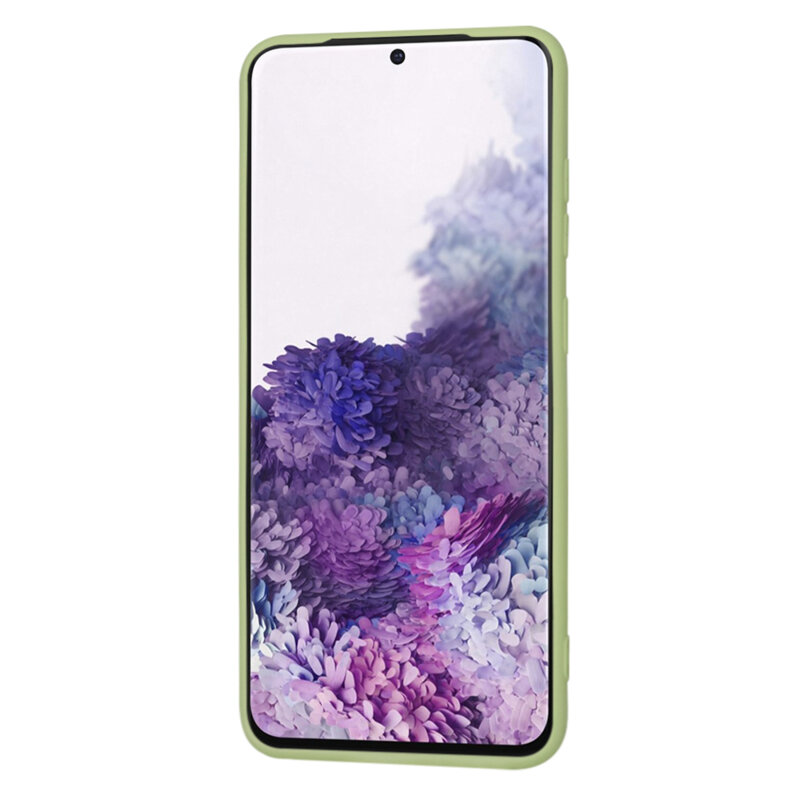 Husa silicon Samsung Galaxy S20 5G Techsuit SoftFlex, verde
