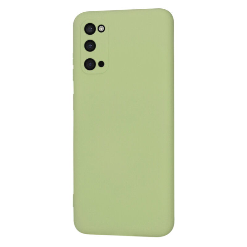 Husa silicon Samsung Galaxy S20 5G Techsuit SoftFlex, verde