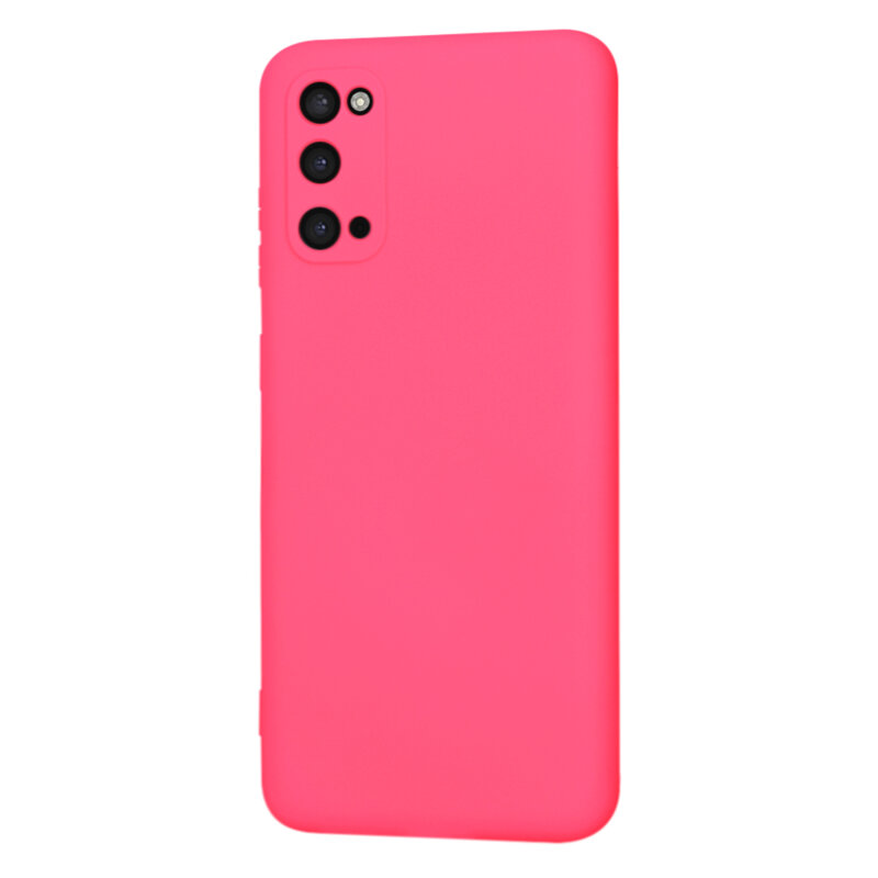 Husa silicon Samsung Galaxy S20 Techsuit SoftFlex, fucsia