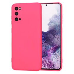Husa silicon Samsung Galaxy S20 5G Techsuit SoftFlex, fucsia
