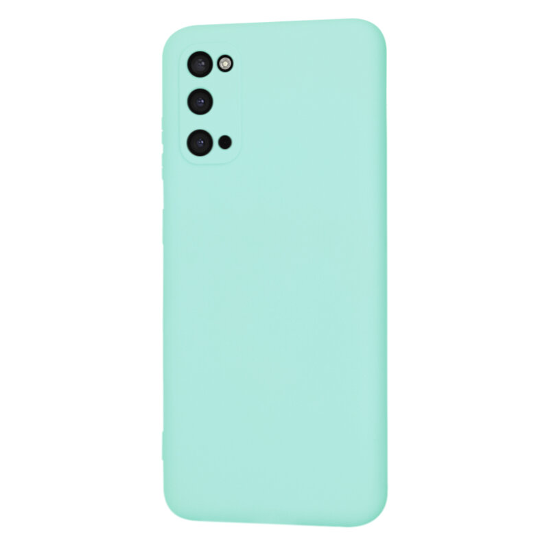 Husa silicon Samsung Galaxy S20 5G Techsuit SoftFlex, turcoaz