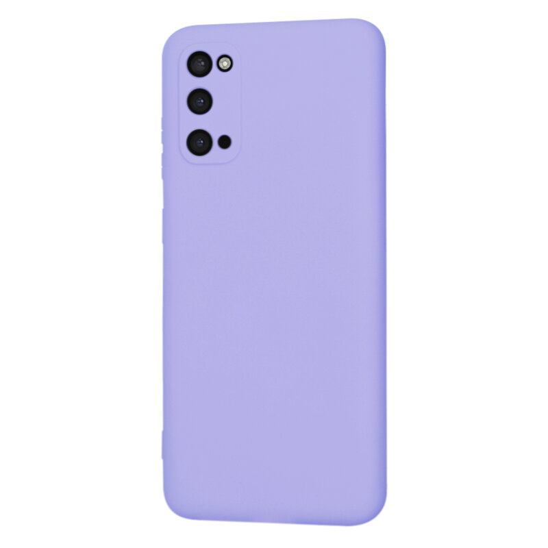 Husa silicon Samsung Galaxy S20 5G Techsuit SoftFlex, violet
