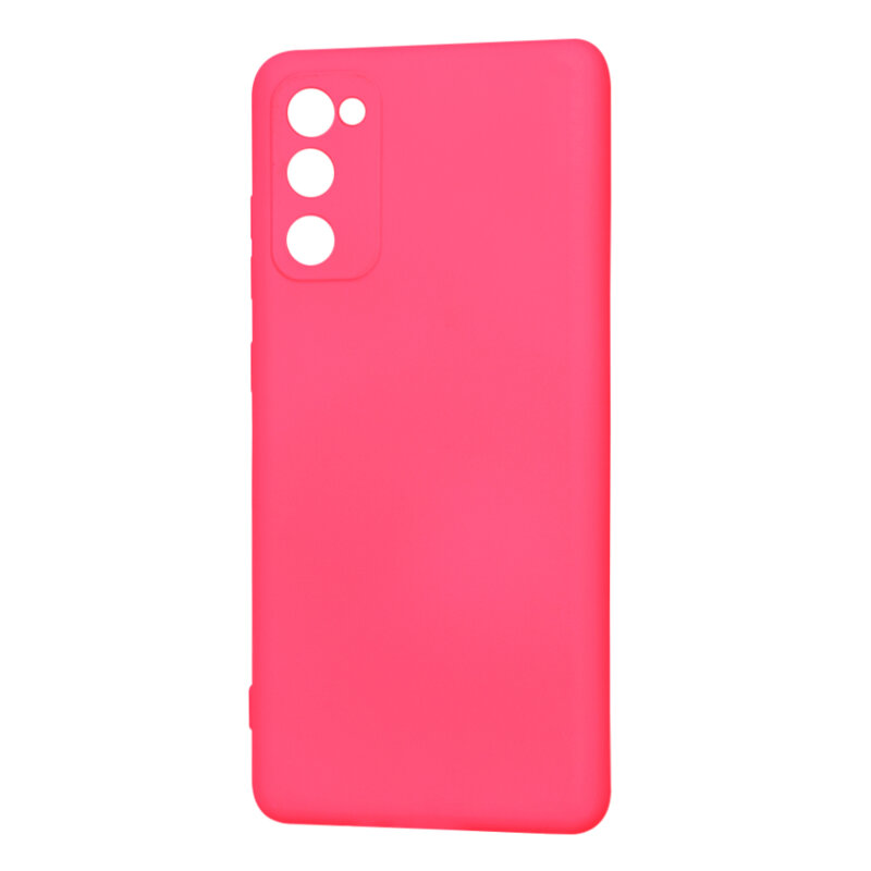 Husa silicon Samsung Galaxy S20 FE 5G Techsuit SoftFlex, fucsia