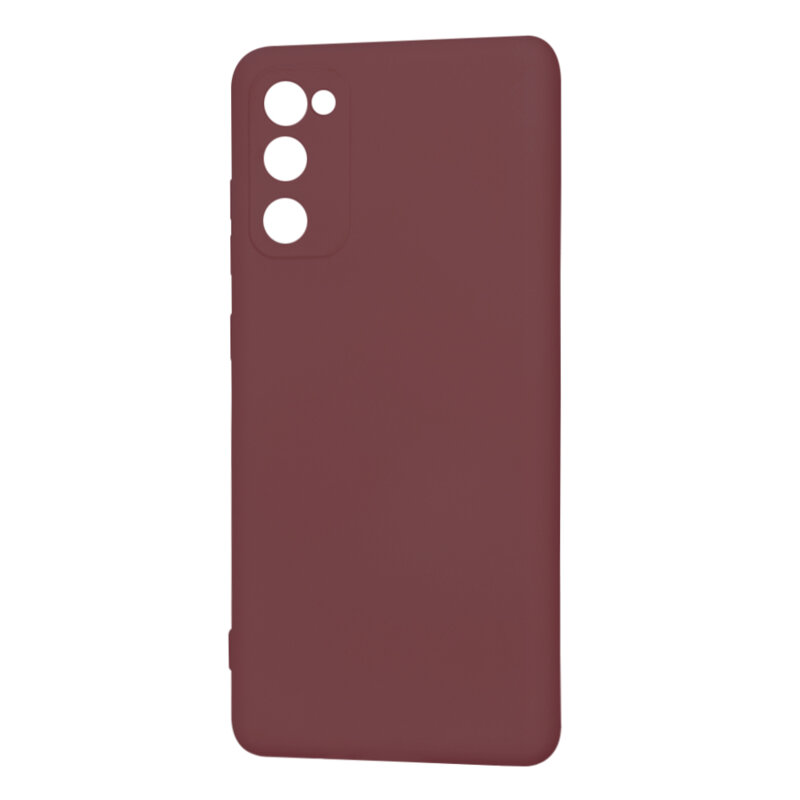 Husa silicon Samsung Galaxy S20 FE Techsuit SoftFlex, bordo