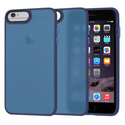 Husa iPhone 6 Plus/ 6s Plus Techsuit HaloFrost Series, bleumarin