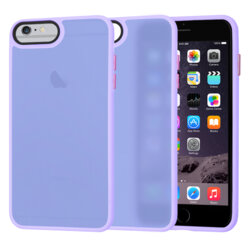 Husa iPhone 6 Plus/ 6s Plus Techsuit HaloFrost Series, mov deschis