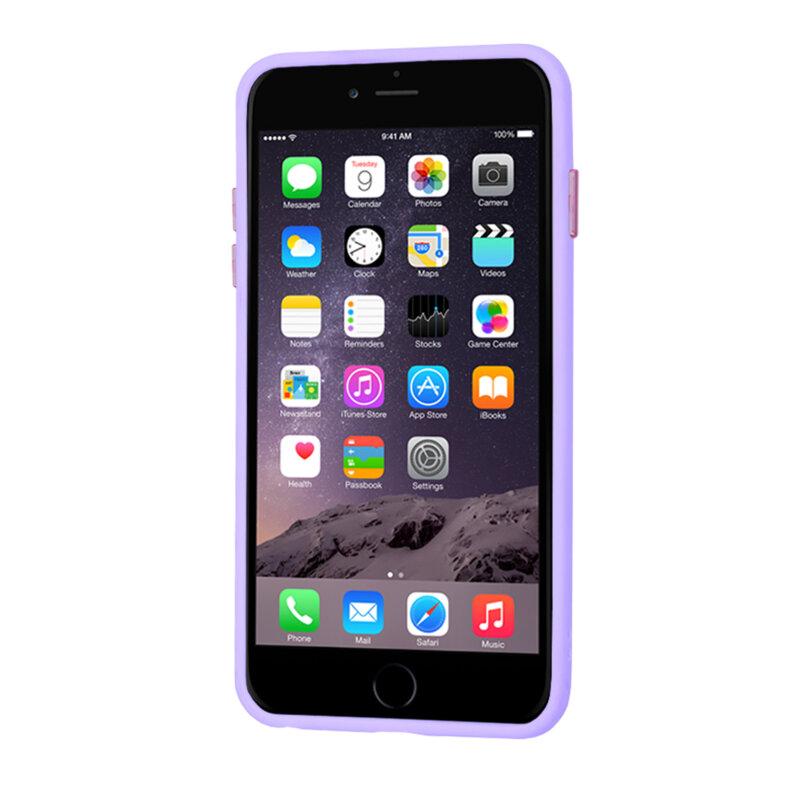 Husa iPhone 6 Plus/ 6s Plus Techsuit HaloFrost Series, mov deschis