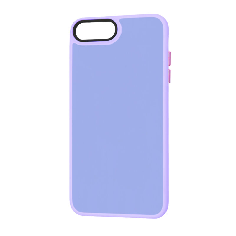 Husa iPhone 7 Plus Techsuit HaloFrost Series, mov deschis
