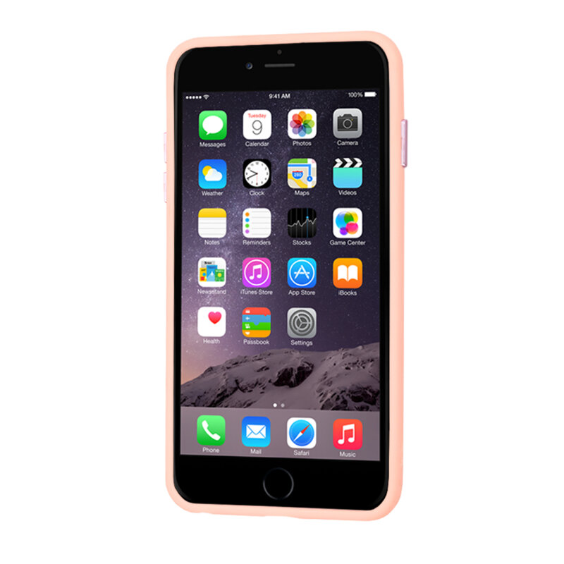 Husa iPhone 6 Plus/ 6s Plus Techsuit HaloFrost Series, roz