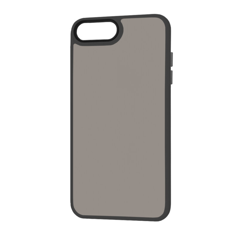 Husa iPhone 7 Plus Techsuit HaloFrost Series, negru