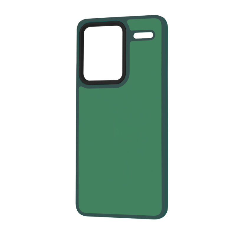 Husa Xiaomi Redmi Note 13 Pro+ 5G Techsuit HaloFrost Series, verde inchis