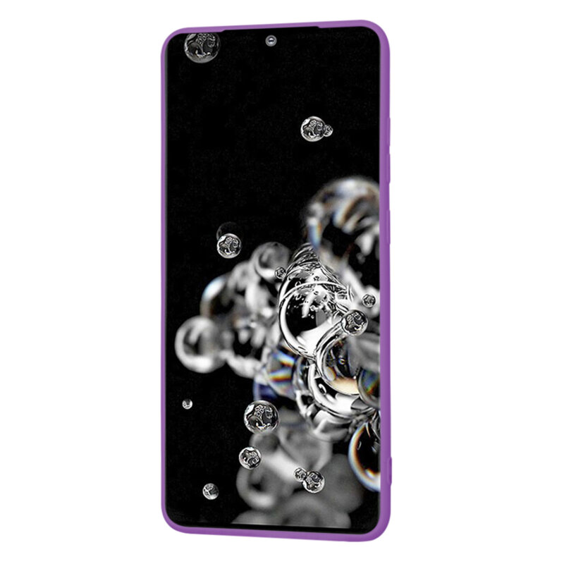 Husa silicon Samsung Galaxy S20 Ultra Techsuit SoftFlex, mov