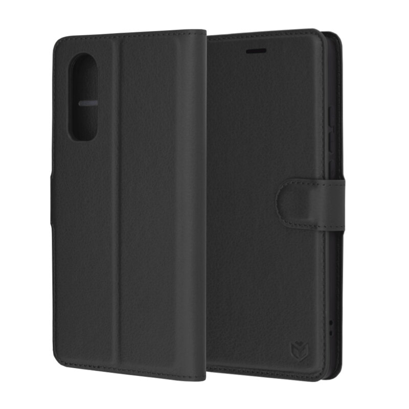 Husa OnePlus Nord CE4 Lite Techsuit Leather Folio, negru