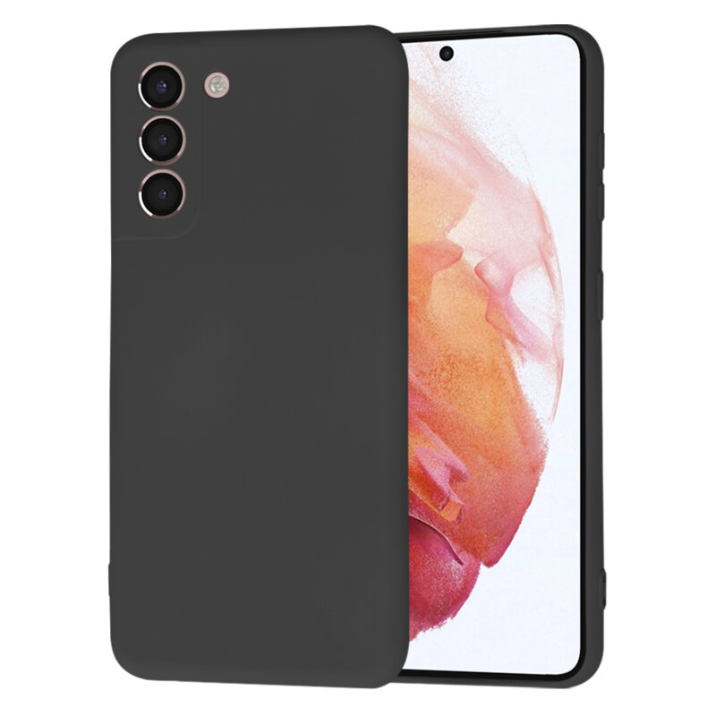 Husa silicon Samsung Galaxy S21 5G Techsuit SoftFlex, negru