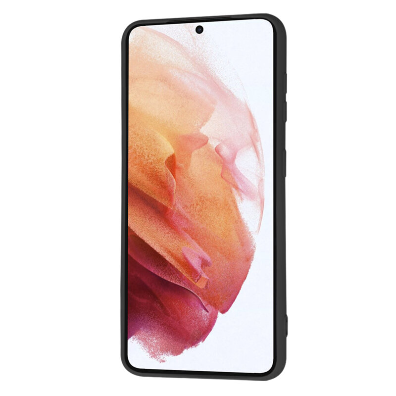 Husa silicon Samsung Galaxy S21 5G Techsuit SoftFlex, negru