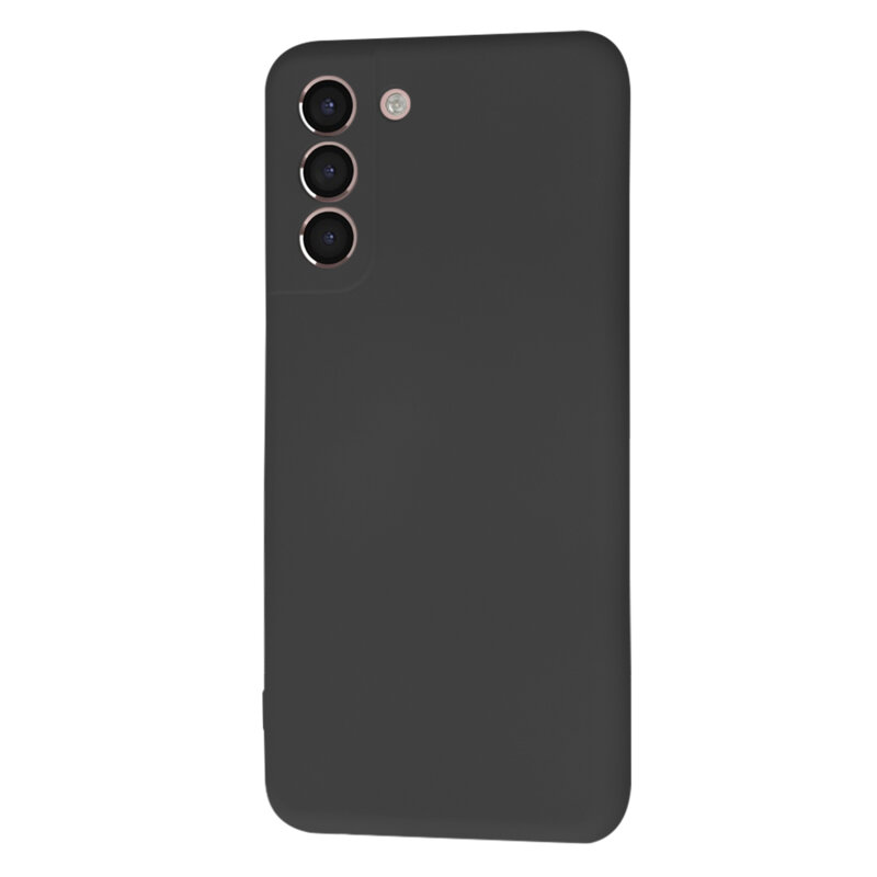 Husa silicon Samsung Galaxy S21 5G Techsuit SoftFlex, negru