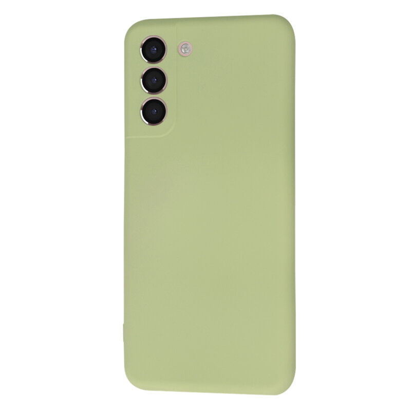 Husa silicon Samsung Galaxy S21 5G Techsuit SoftFlex, verde