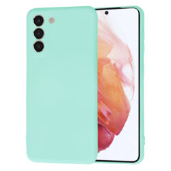 Husa silicon Samsung Galaxy S21 5G Techsuit SoftFlex, turcoaz