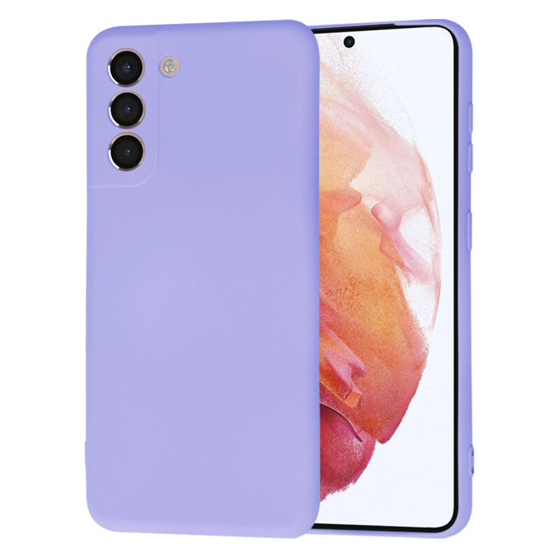 Husa silicon Samsung Galaxy S21 5G Techsuit SoftFlex, violet