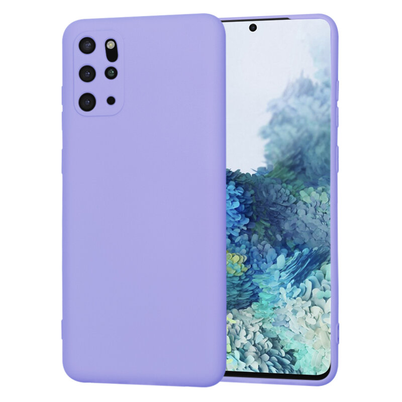 Husa silicon Samsung Galaxy S20 Plus 5G Techsuit SoftFlex, violet