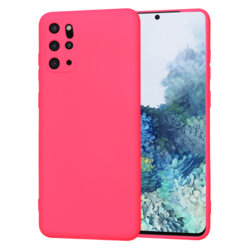 Husa silicon Samsung Galaxy S20 Plus Techsuit SoftFlex, fucsia
