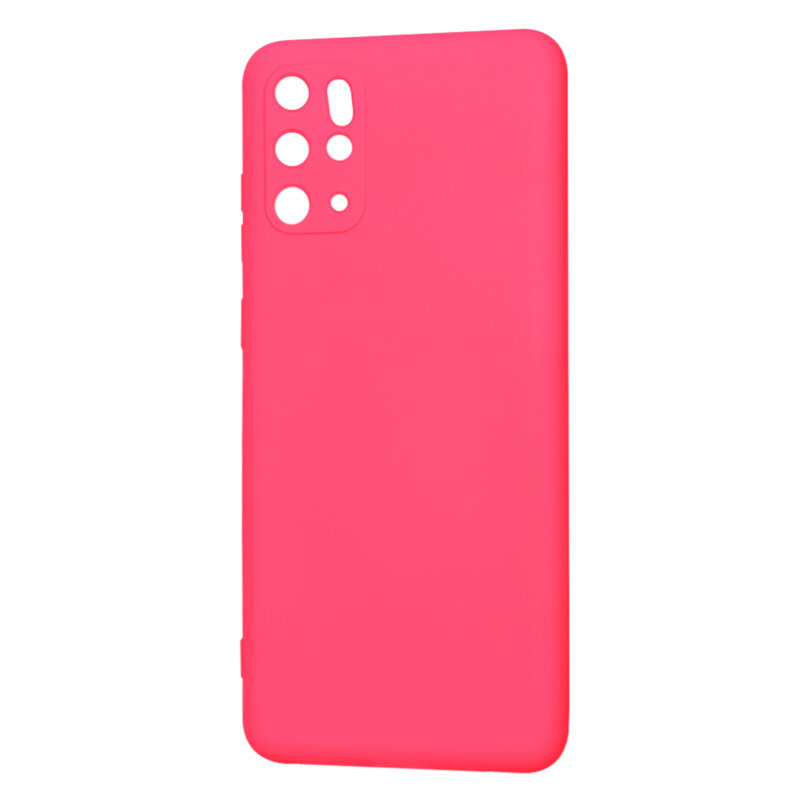 Husa silicon Samsung Galaxy S20 Plus Techsuit SoftFlex, fucsia