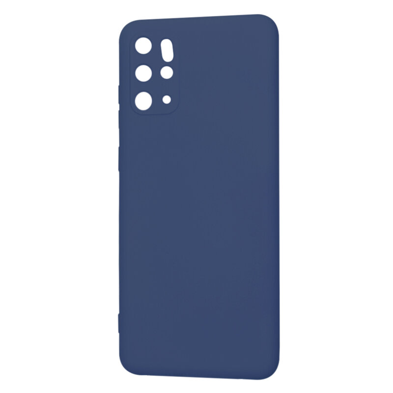 Husa silicon Samsung Galaxy S20 Plus 5G Techsuit SoftFlex, bleumarin