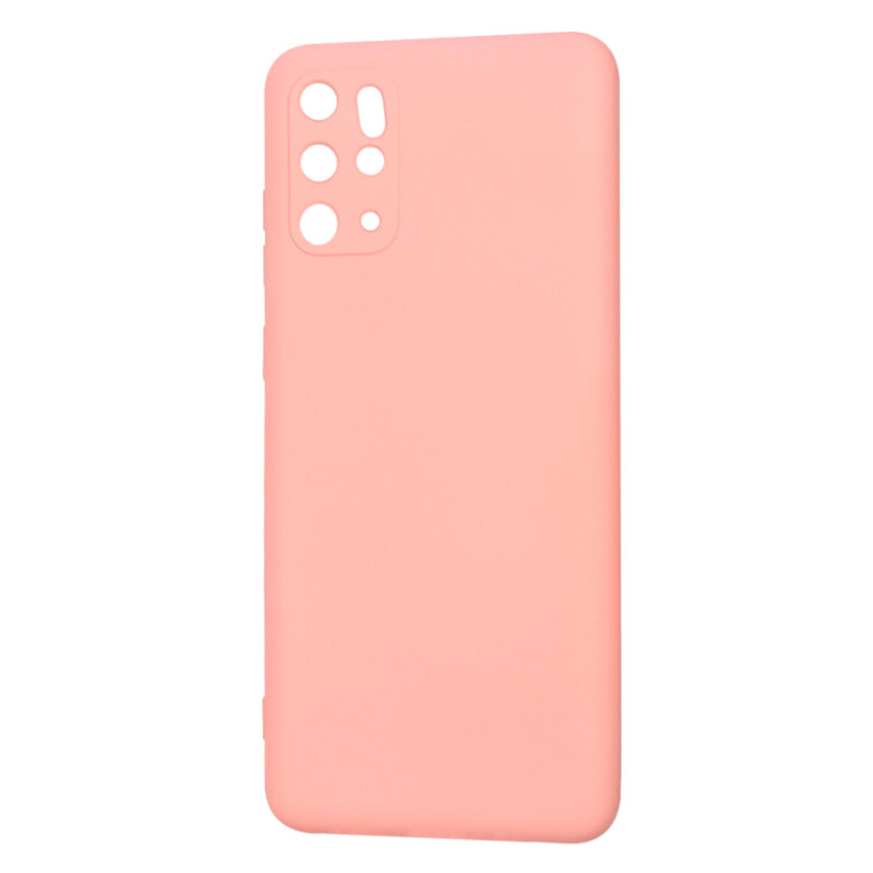 Husa silicon Samsung Galaxy S20 Plus 5G Techsuit SoftFlex, roz
