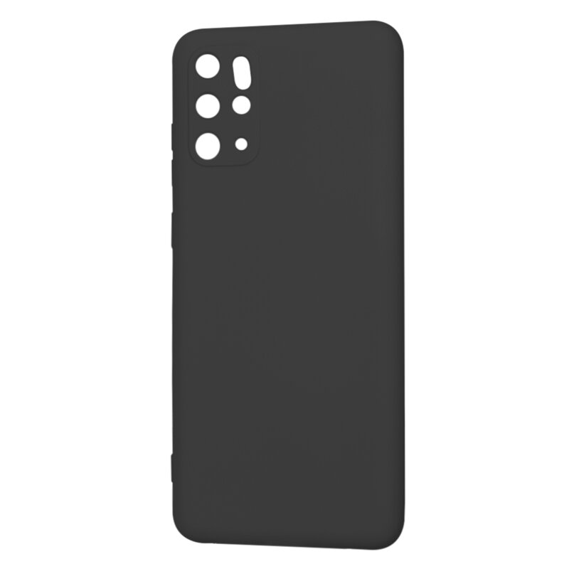 Husa silicon Samsung Galaxy S20 Plus Techsuit SoftFlex, negru