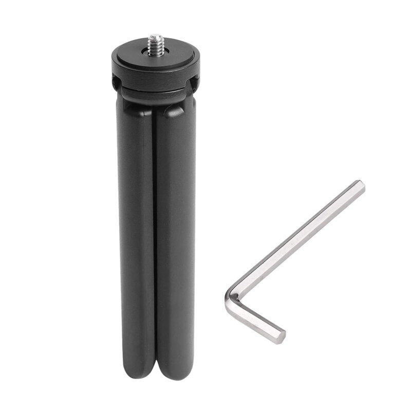 Trepied foto cu surub 1/4 inch Techsuit, TPD3, negru