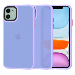 Husa iPhone 11 Techsuit HaloFrost Series, mov deschis