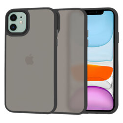 Husa iPhone 11 Techsuit HaloFrost Series, negru
