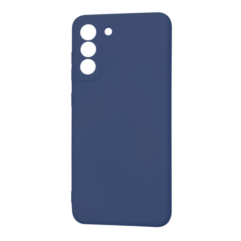 Husa silicon Samsung Galaxy S21 FE 5G Techsuit SoftFlex, bleumarin